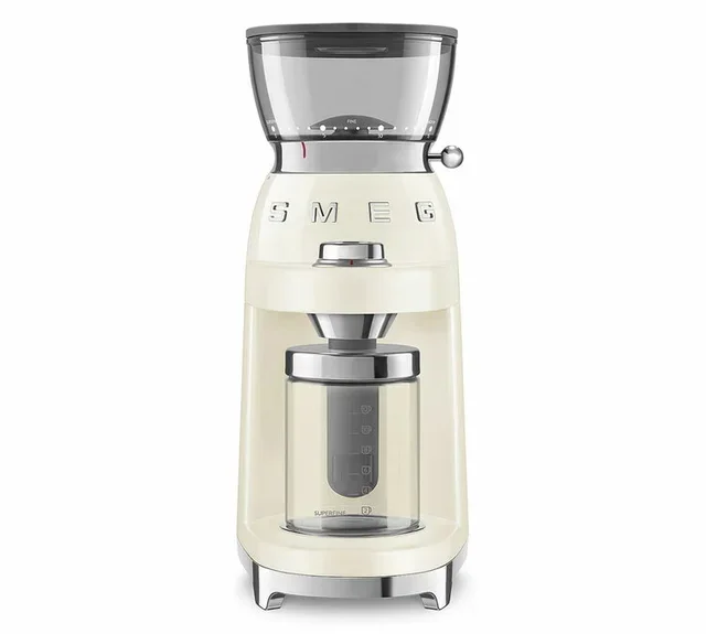 SMEG CGF03 50's Coffee Grinder - Cream