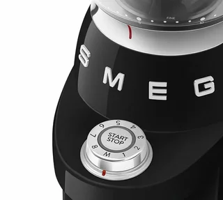 SMEG CGF03 50's Retro Coffee Grinder - Black