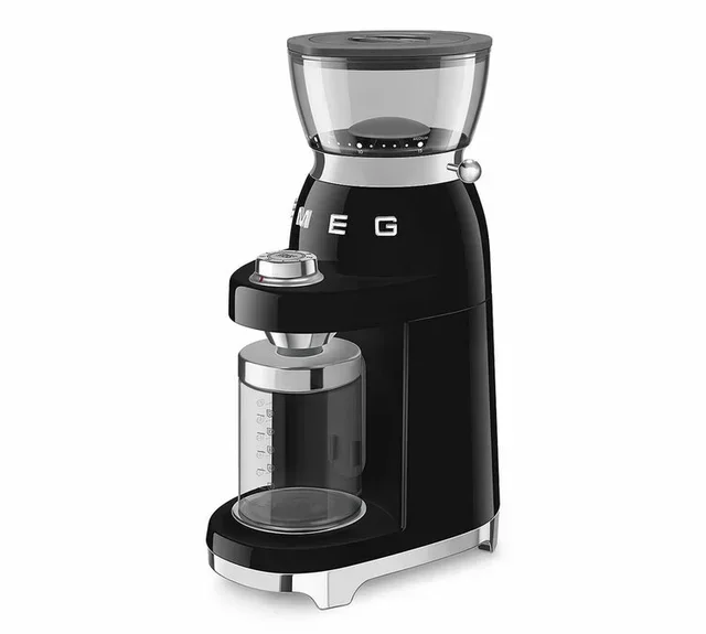SMEG CGF03 50's Retro Coffee Grinder - Black
