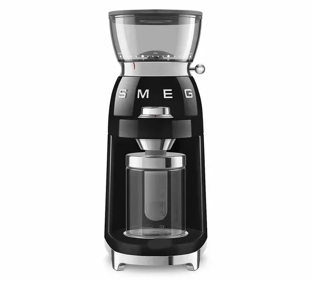 SMEG CGF03 50's Retro Coffee Grinder - Black