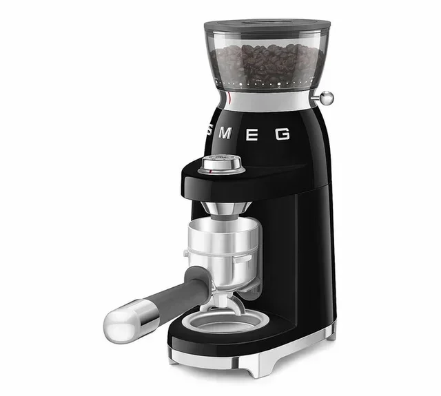 SMEG CGF03 50's Retro Coffee Grinder - Black