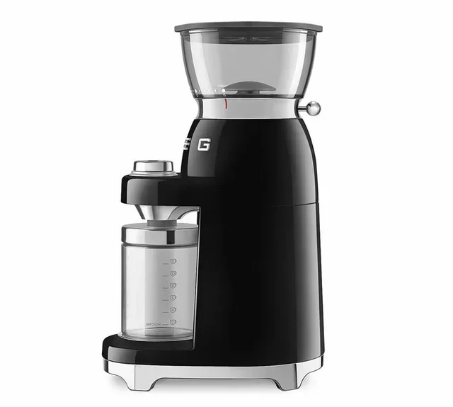 SMEG CGF03 50's Retro Coffee Grinder - Black