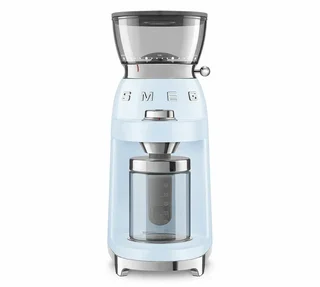 SMEG CGF03 Coffee Grinder 50's Style Pastel Blue