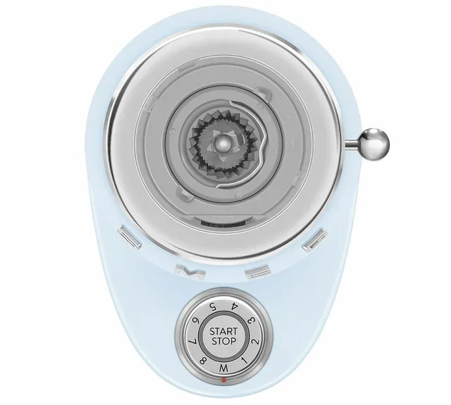 SMEG CGF03 Coffee Grinder 50's Style Pastel Blue