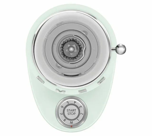 SMEG CGF03 Coffee Grinder - 50's Style Pastel Green