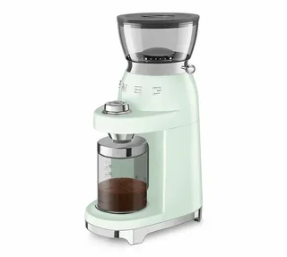 SMEG CGF03 Coffee Grinder - 50's Style Pastel Green