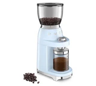 SMEG CGF11PBEU Coffee Grinder – Azure Blue 1950s Edition