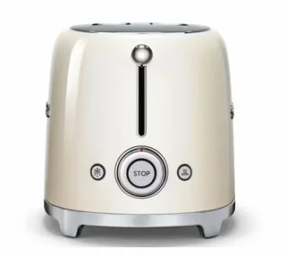 SMEG Cream Breakfast Bundle – TSF01CREU Toaster &amp; CJF11CREU Citrus Juicer