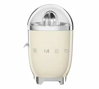 SMEG Cream Breakfast Bundle – TSF01CREU Toaster &amp; CJF11CREU Citrus Juicer