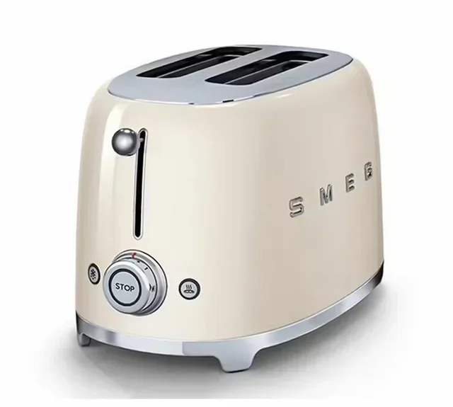 SMEG Cream Breakfast Duo – KLF03CREU Kettle &amp; TSF01CREU Toaster Set