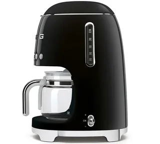 Kaffebryggare SMEG DCF02BLEU programmerbar svart + presentpaket