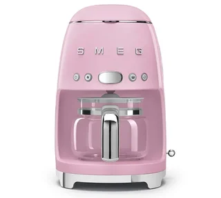 SMEG DCF02PKEU Rose Programmable Filter Coffee Maker + Free Gifts