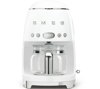 SMEG DCF02WHEU Vit Kaffebryggare Programmerbar Filter + Present