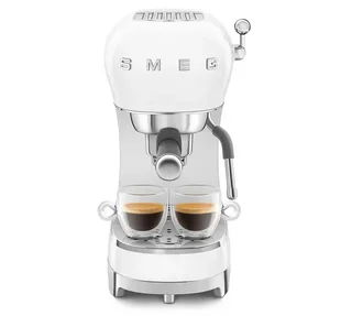 Macchina espresso SMEG ECF02WHEU + Macinacaffè SMEG CGF11WHEU