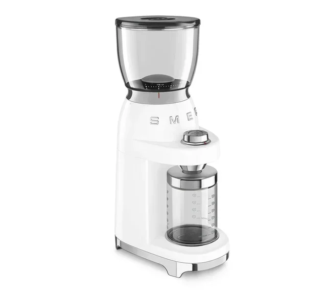 Macchina espresso SMEG ECF02WHEU + Macinacaffè SMEG CGF11WHEU