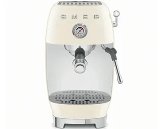 Macchina espresso SMEG ECF03CREU colore crema con funzione Cold Brew