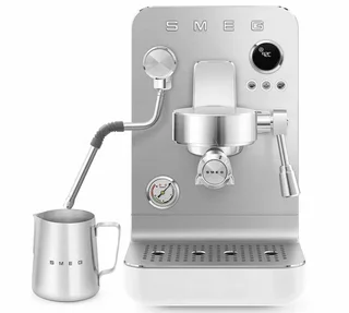 SMEG EMC02WHMEU White Manual Espresso Machine