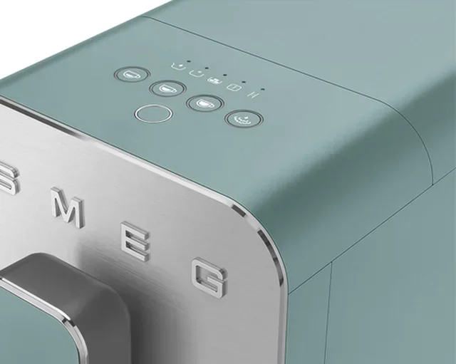 SMEG Espressokvarn Ångmunstycke BCC12EGMEU - Smaragdgrön