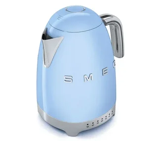 SMEG KLF04PBEU Azure Blue Kettle 1.7L - variable temperature