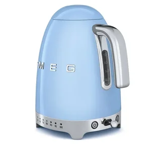 SMEG KLF04PBEU Azure Blue Kettle 1.7L - variable temperature