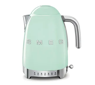 SMEG KLF04PGEU Pastel Green Variable Temp Kettle 1.7 L