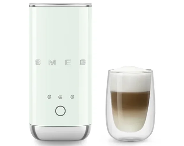 SMEG Milk Frother MFF02PGEU - Teal - 50s Retro Style