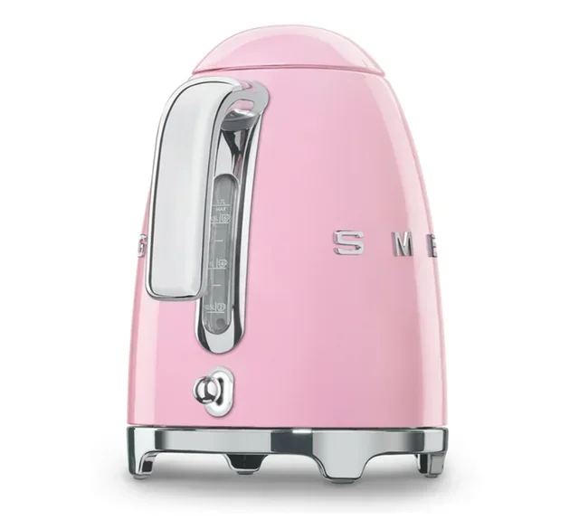 Bollitore SMEG Rosa KLF04PKEU - Temperatura Variabile, 1.7 L