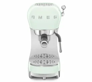 SMEG Sea Green Espresso Machine ECF02PGEU 50s Style