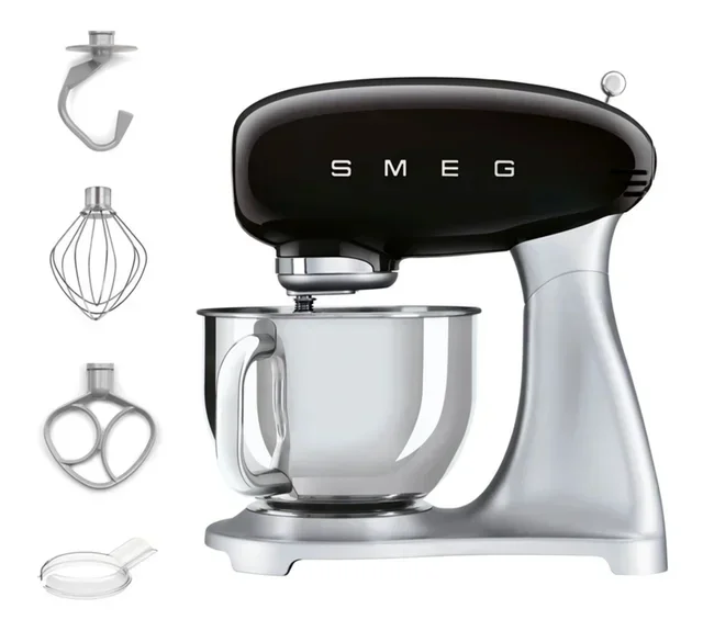 Robot de Cocina Smeg SMF02BLEU Negro