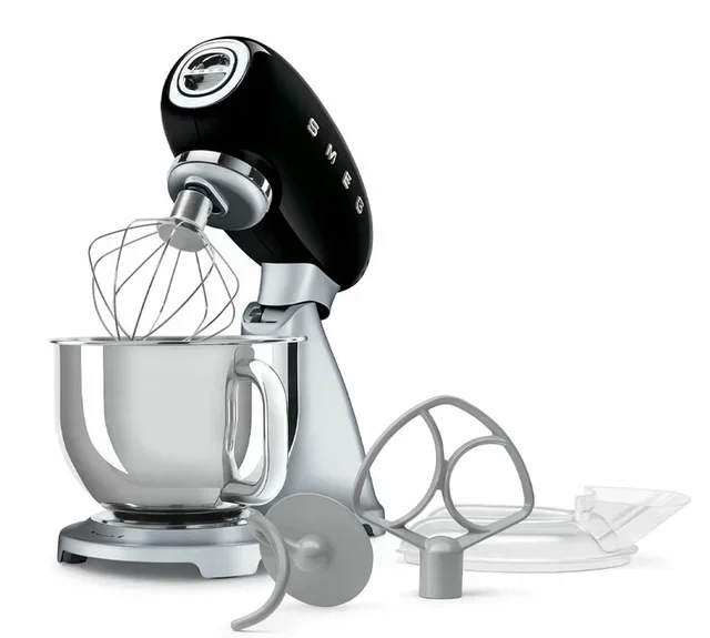 SMEG SMF04BLEU Konyhai Robotgép, Fekete - 800W