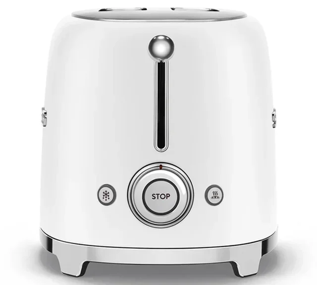 SMEG Brødrister TSF01WHMEU 2 skiver Matt hvit