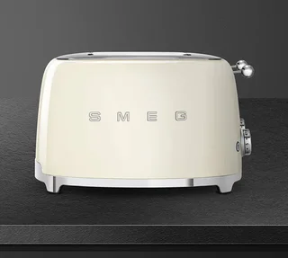 SMEG Toaster TSF03CREU 4 Slices - Cream