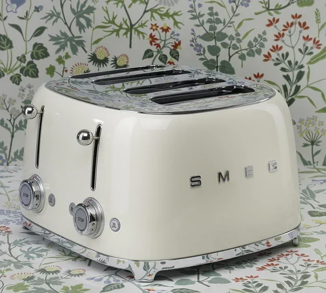 SMEG Toaster TSF03CREU 4 Slices - Cream