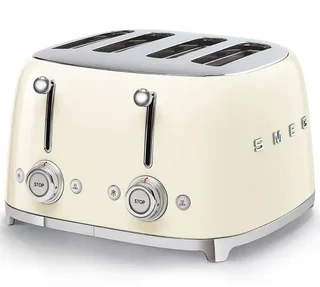 SMEG Toaster TSF03CREU 4 Slices - Cream