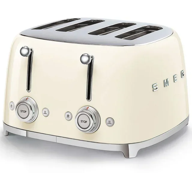 SMEG Toaster TSF03CREU 4 Slices - Cream