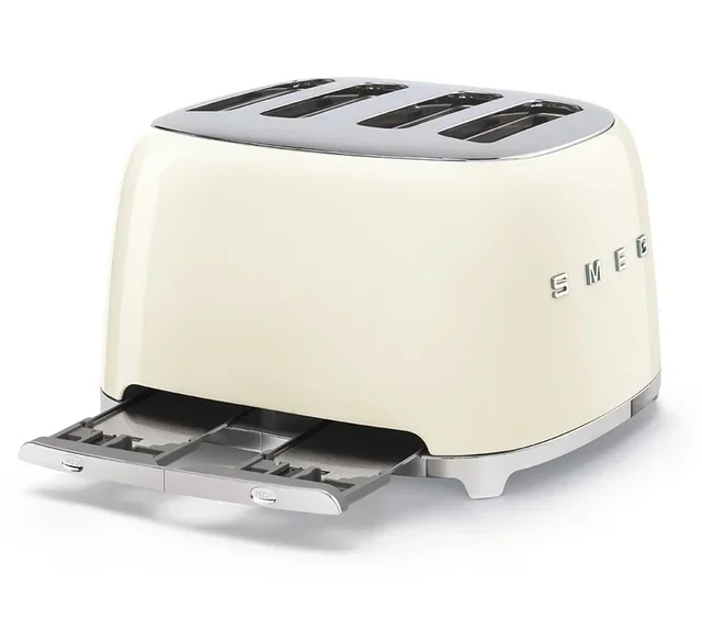 SMEG Toaster TSF03CREU 4 Slices - Cream