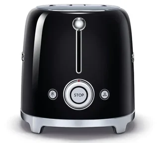 SMEG TSF01BLEU toaster - 2 kriške, crni sjajni