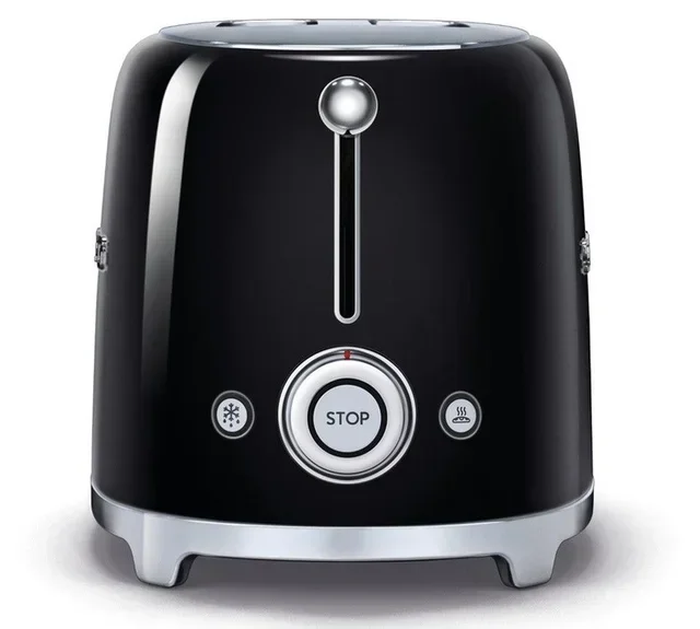 SMEG TSF01BLEU toaster - 2 kriške, crni sjajni
