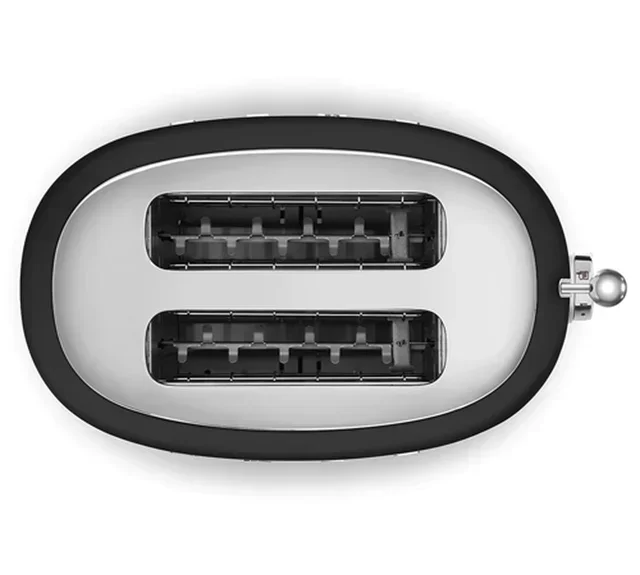 Smeg Broodrooster TSF01BLMEU - 2 Sneetjes - Mat Zwart