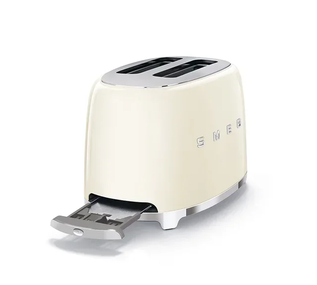 SMEG TSF01CREU kenyérpirító, 2 szeletes, krém szín