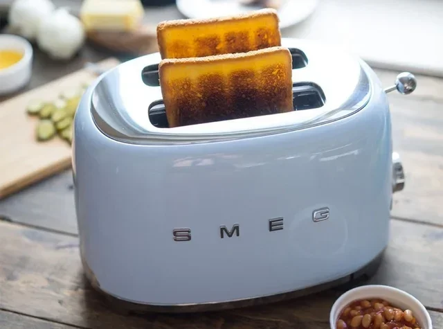 SMEG TSF01PBEU 2-Slice Toaster Pastel Blue