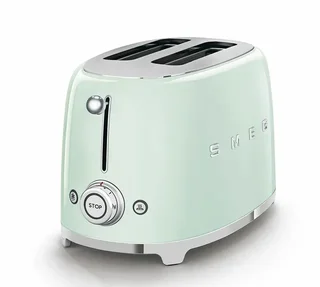 SMEG TSF01PGEU Brödrost 2 skivor - Ljusgrön