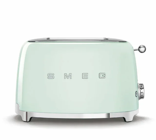 SMEG TSF01PGEU Brödrost 2 skivor - Ljusgrön