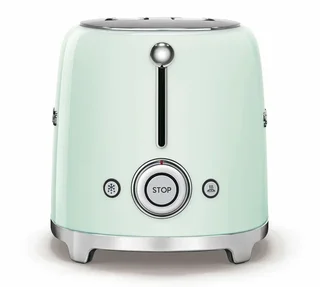 SMEG TSF01PGEU Brödrost 2 skivor - Ljusgrön