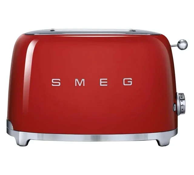SMEG TSF01RDEU Brödrost 2 Skivor Röd