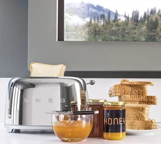 Tostapane SMEG TSF01SSEU 2 Fette Cromato
