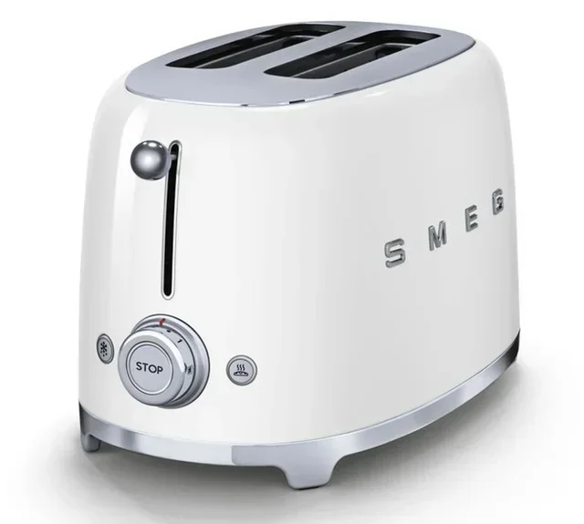 SMEG TSF01WHEU toster, 2 odjeljka, bijeli