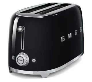 SMEG TSF02BLEU 4-Slice Toaster Black