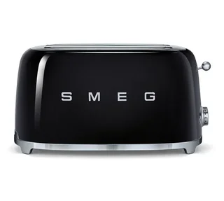 SMEG TSF02BLEU 4-Slice Toaster Black
