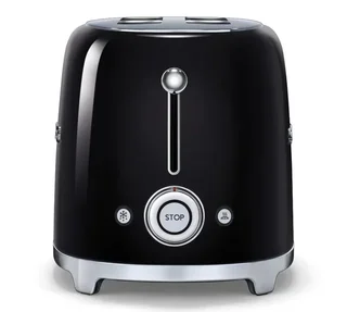 SMEG TSF02BLEU 4-Slice Toaster Black